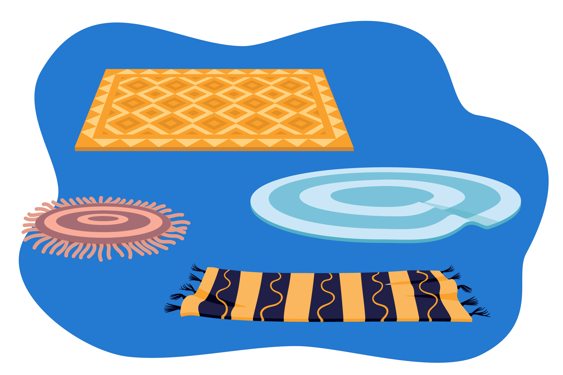 descente de lit tapis